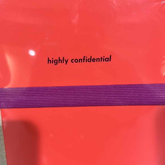 NWT Kate Spade Highly Confidential notebook journal with pen - Picture 2 of 6